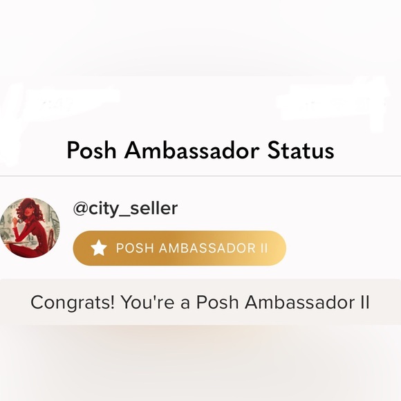 Posh Ambassador II Badge - Truster Seller - Picture 1 of 1